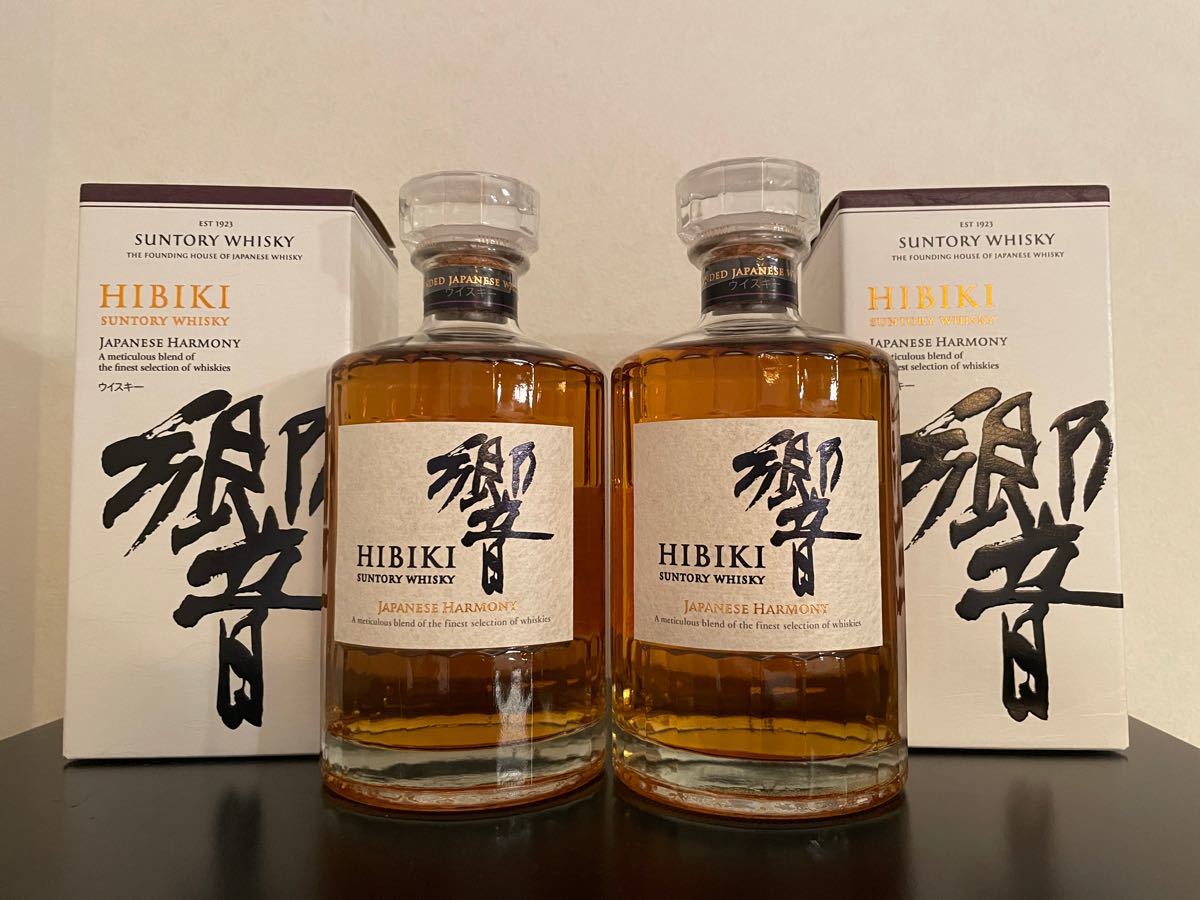 サントリー響ジャパニーズハーモニー2本セット!!【箱付き】-
