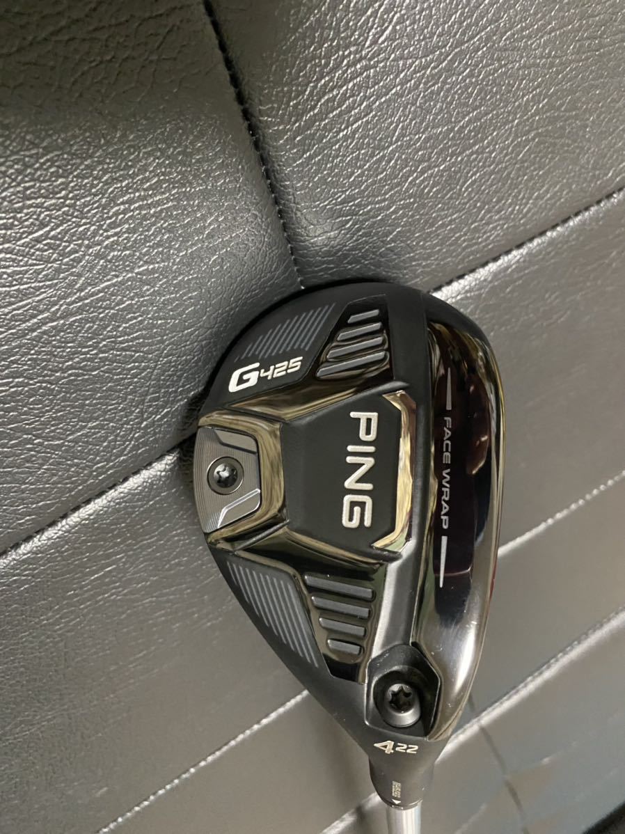 ☆美品ピンPING g425 ハイブリッドユーティリティー4 22度 MCI80S装着