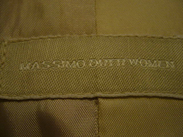 873-100♀：Massimo Dutti マッシモドゥッティ スーツ ベルボトム size.42/32　色。真紅 ポルトガル製　ヨーロピアン パーティー_画像4