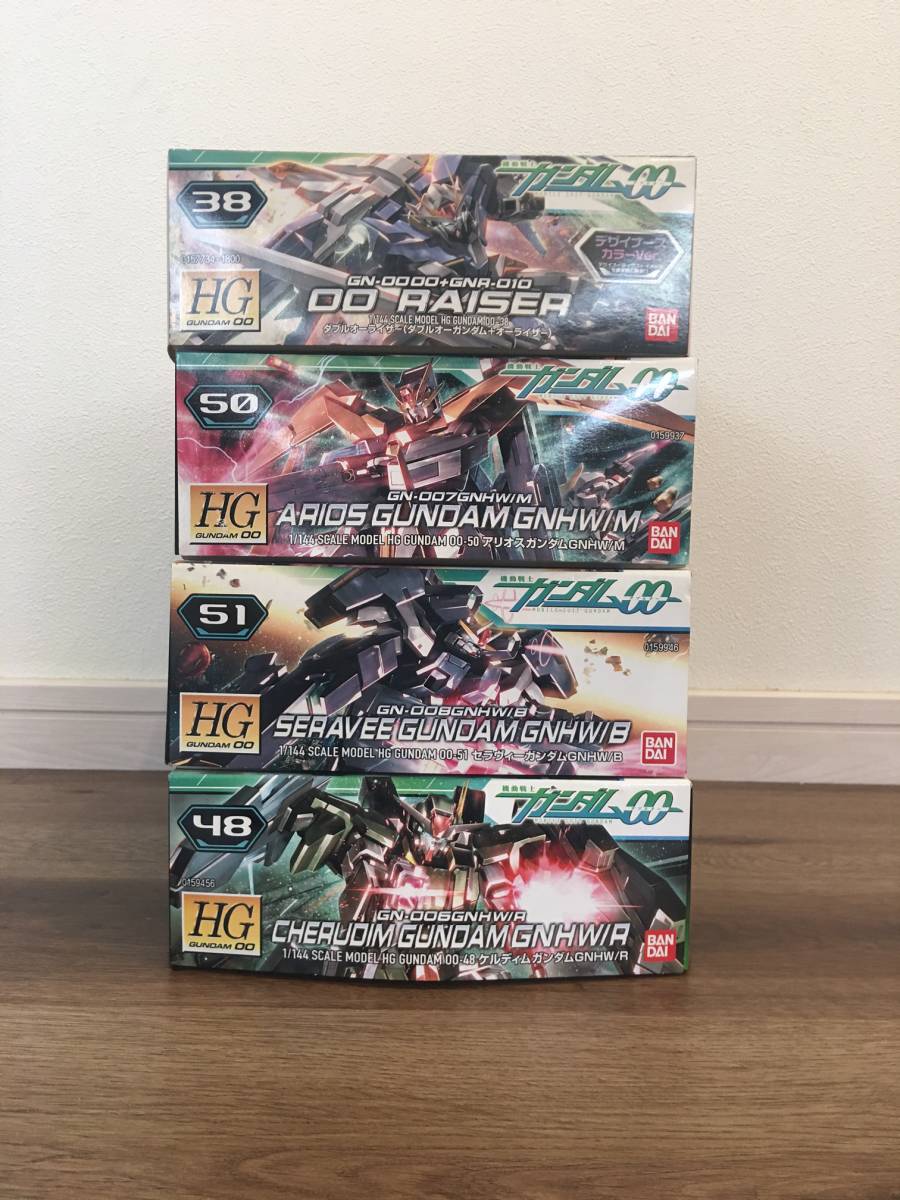 1/100ガンダムOOケルディム、アリオス、セラヴィー 適当な価格 60.0