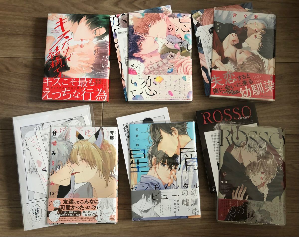 BL 漫画 BLコミック 18冊 まとめ売り 4月 5月 6月 新刊 特典 リーフレット 商業BL