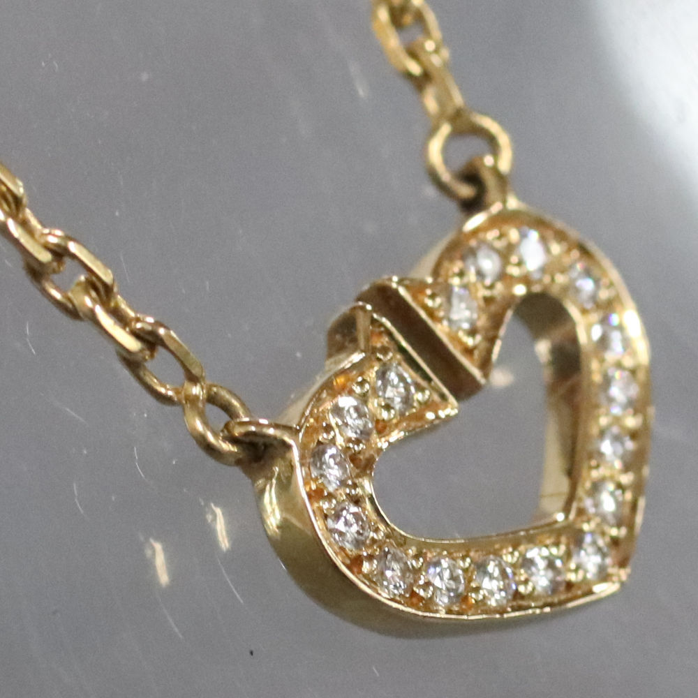  Cartier C Heart diamond necklace 