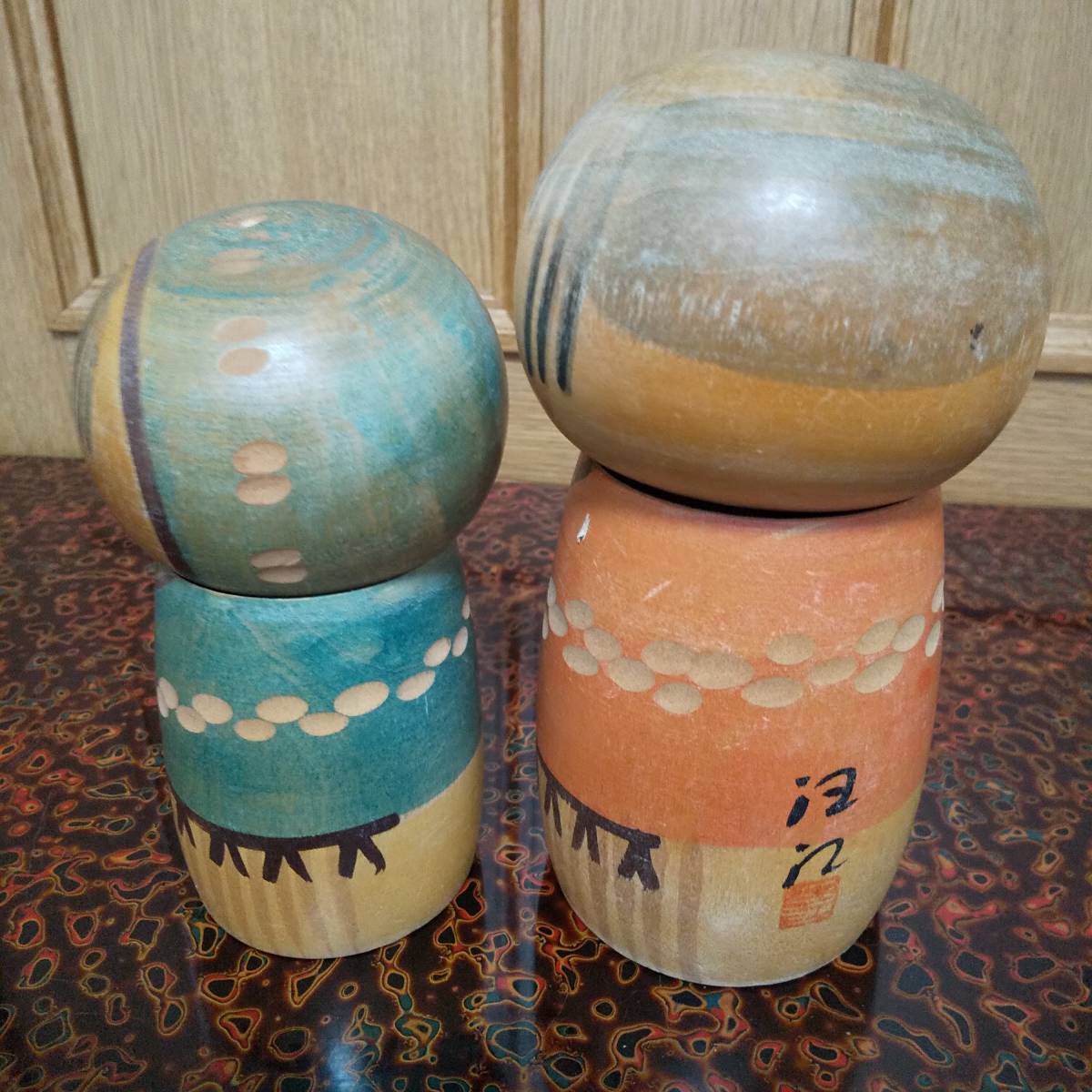 15-01//NN/創作こけし/民芸品/野菜こけし/福島汪江作/ひろえ 15-01//NN/創作こけし/民芸品/野菜こけし/福島汪江作/ひろえ