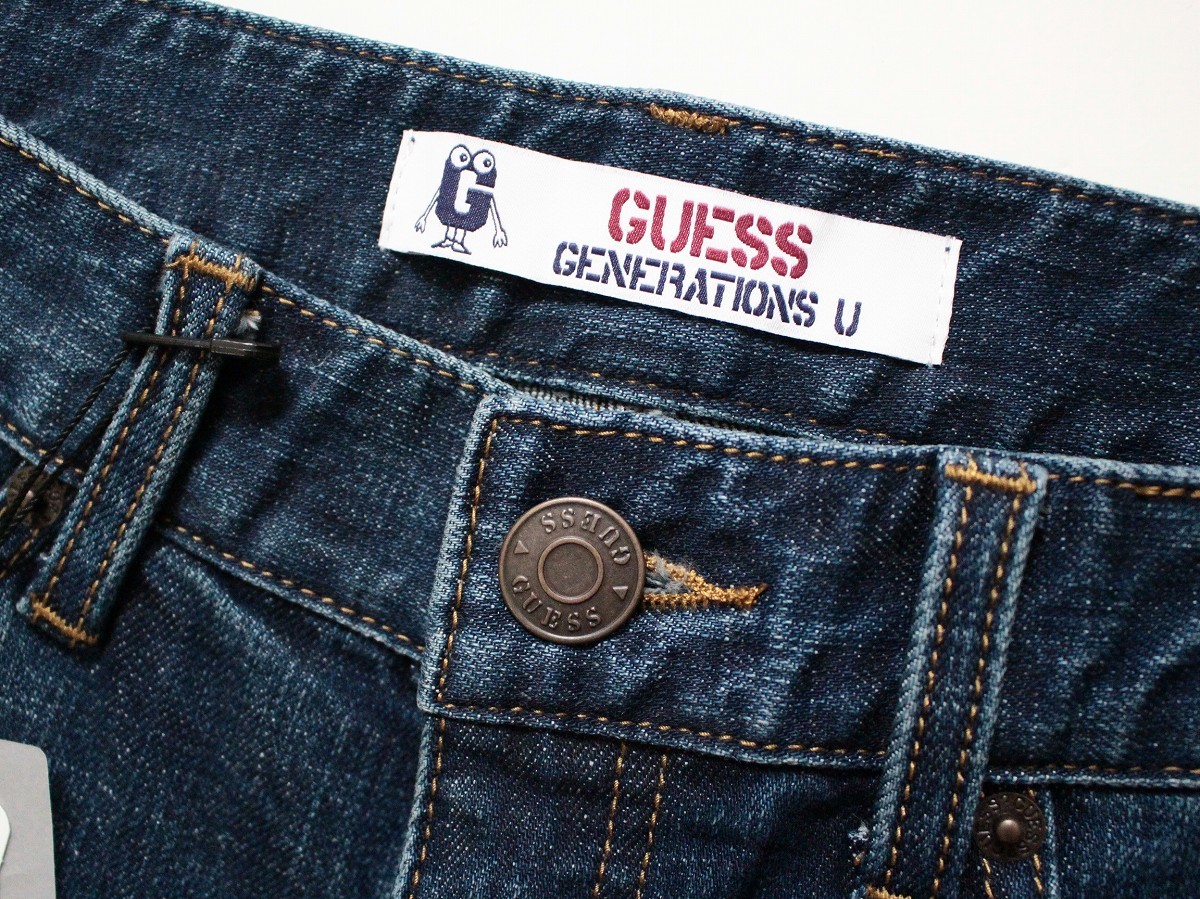 未使用【 GUESS ゲス × GENERATIONS ジェネレーションズ 】エクストリーム スキニー デニム パンツ 29 M0GMK1D7710 定価\18,590(税込)_画像2