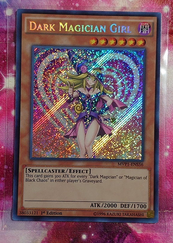 遊戯王 英語版 1st MVP-ENS56 ブラック・マジシャン・ガール 遊戯王 英語版 1st MVP-ENS56 ブラック・マジシャン・ガール