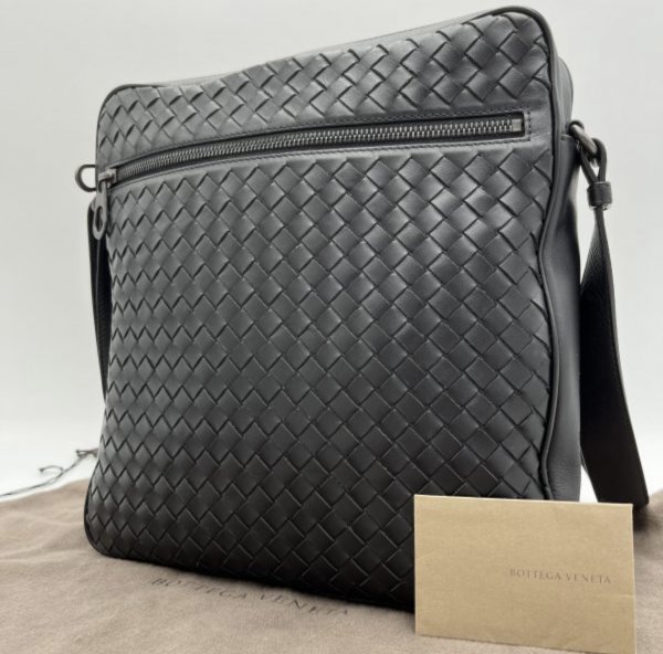 1円【新品同様】定価27万 BOTTEGA VENETA ボッテガヴェネタ メンズ