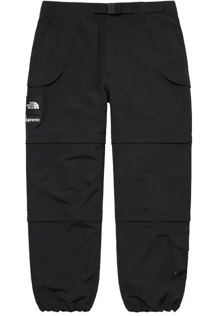 【M】　Supreme The North Face Trekking Zip-Off Belted Pant Black 22SS シュプリーム ノースフェイス パンツ 黒_画像1