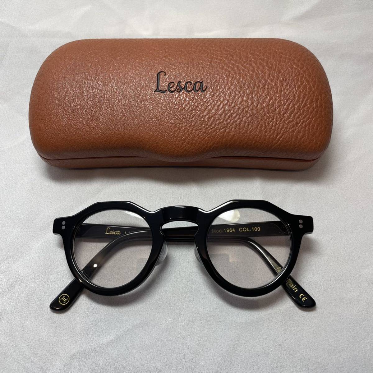 Lesca LUNETIER VINTAGE 1964 レスカ 1964モデル ブラック