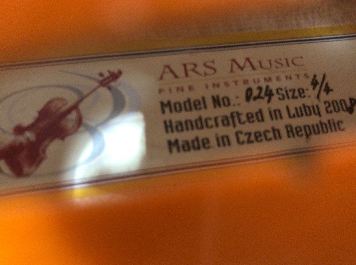 D063C051○ARS MUSIC アースミュージック No.024 4/4 バイオリン