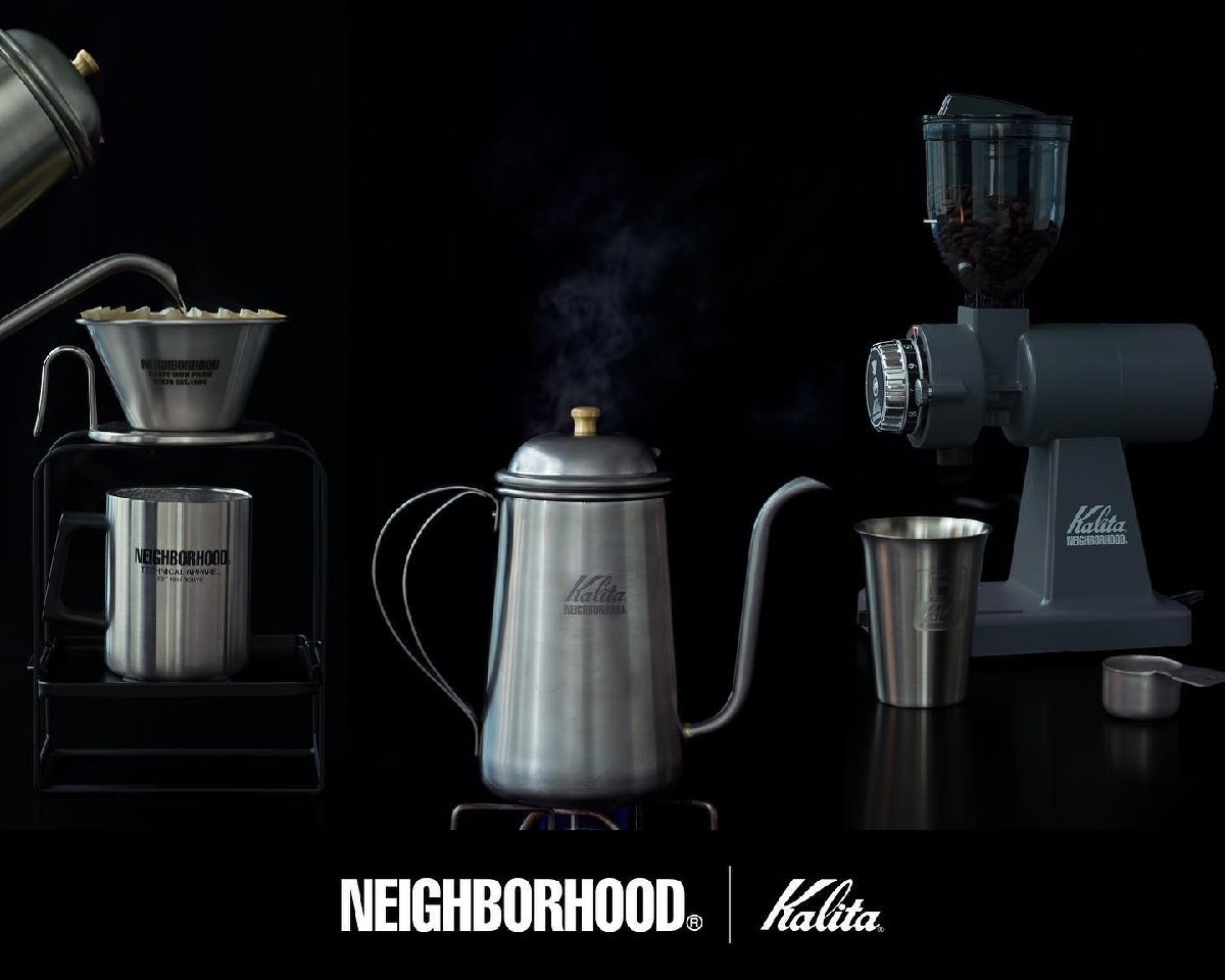 NEIGHBORHOOD ネイバーフッド 22SS KALITA / SS-DRIP POT カリタ コーヒー ドリップ ポット 新品 シルバー SILVER_画像5