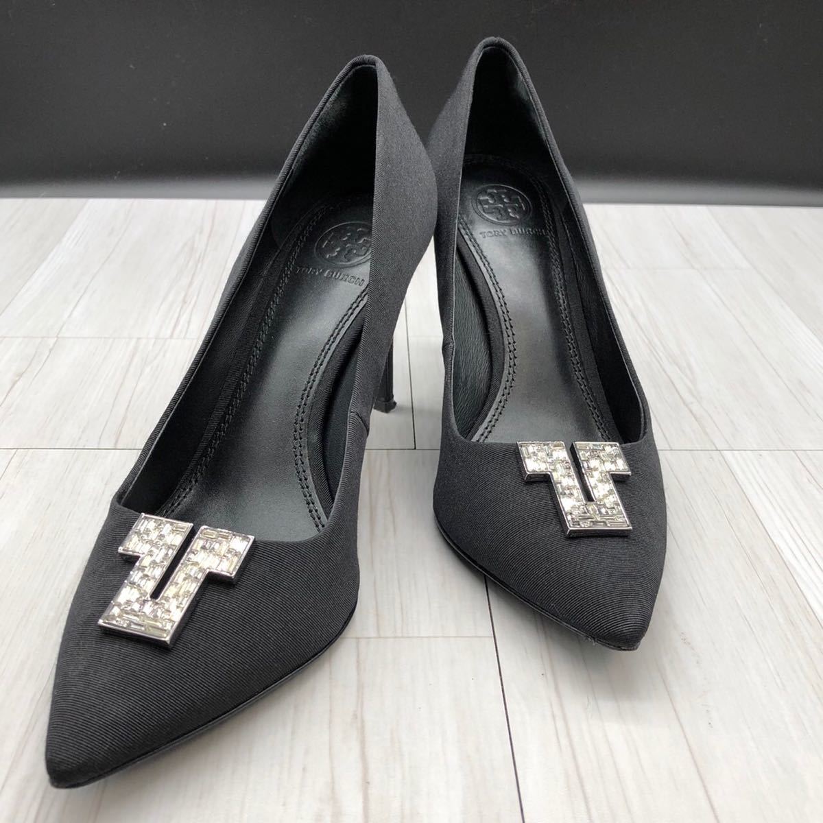 TORY BURCH トリーバーチ 24 パンプス ヒール ブラック 7M