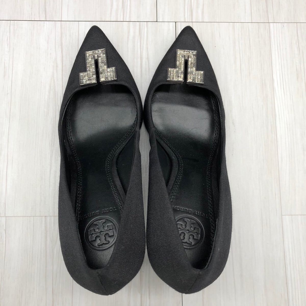 TORY BURCH トリーバーチ 24 パンプス ヒール ブラック 7M
