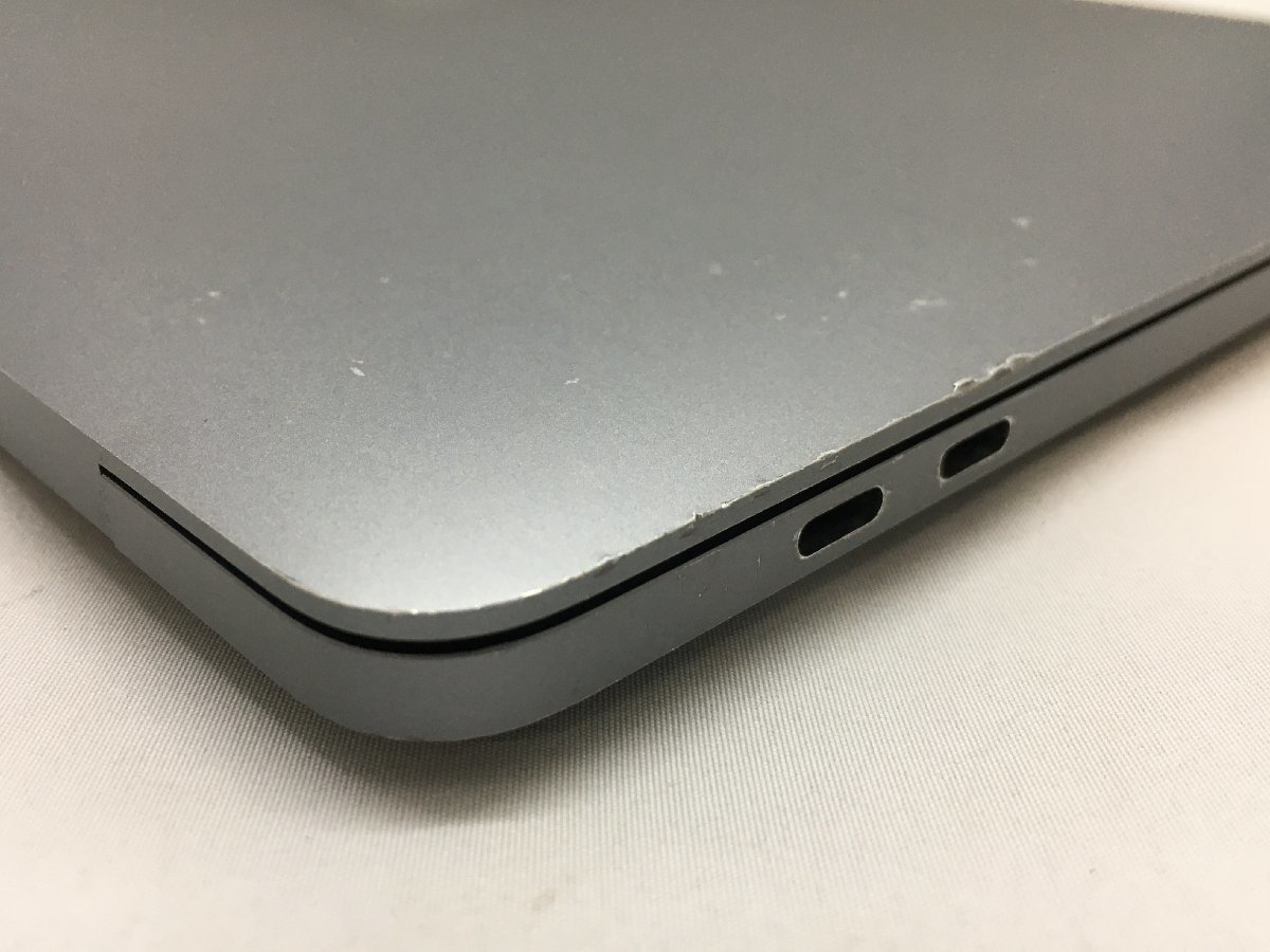 1円スタート！！ MacBook Pro A1989 (13-inch, 2018, Four Thunderbolt 3 ports) スペースグレイ [Nmc]_傷