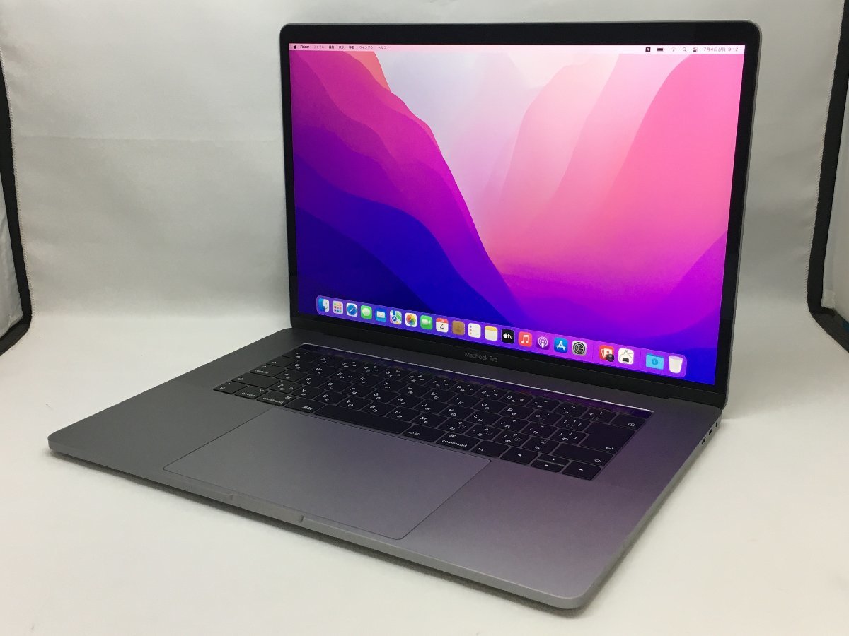 1円スタート！！ MacBook Pro A1990 (15-inch, 2018) スペースグレイ [Nmc]_画像1