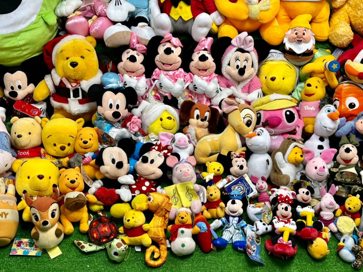 ディズニーぬいぐるみ7個 まとめ売り Yahoo!オークション - 7-16 ディズニー ぬいぐるみ ぬいば