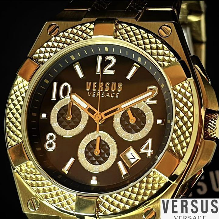 ゴージャス】Versus Versace/ベルサス ベルサーチ/メンズ腕時計/新品未
