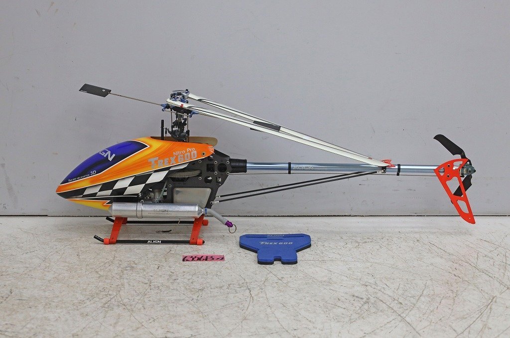 6356B22 ALIGN アライン ラジコンヘリコプター TREX600 NitroPro 全長
