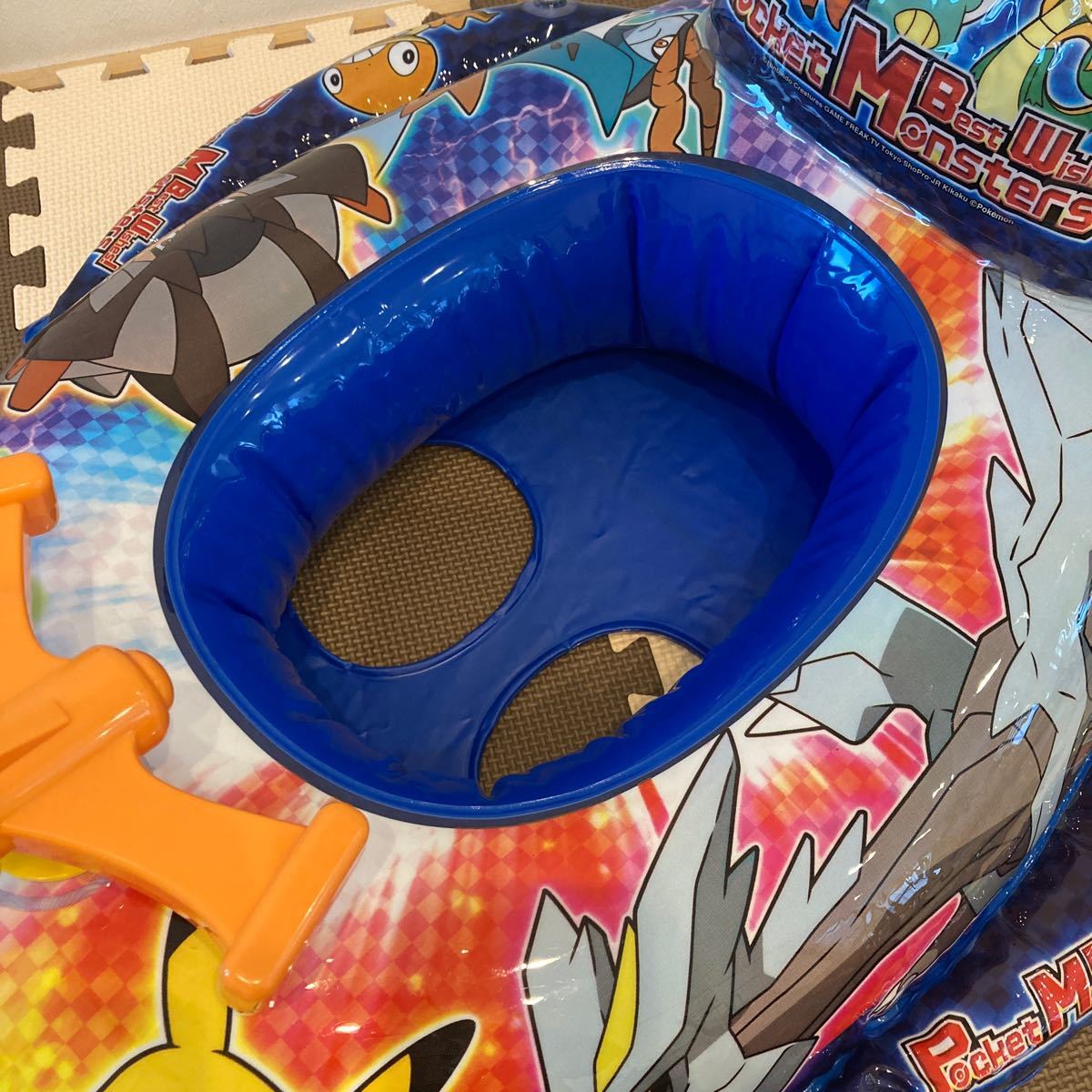 ポケモン ベビーボート 足入れ浮き輪 子供用 浮き輪