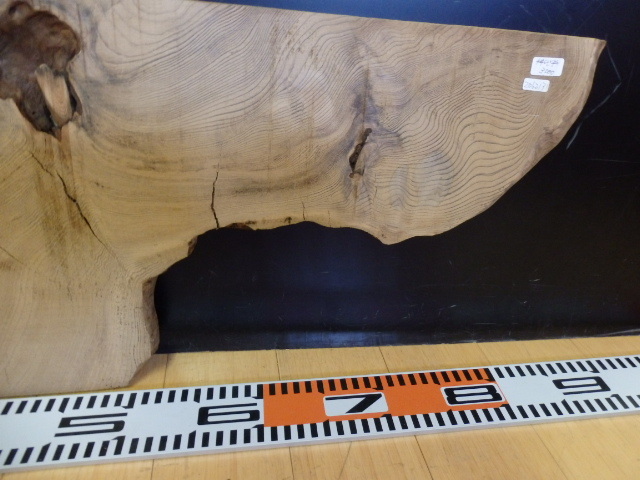 e2062131 神代杉●約29.5cm×2.7cm☆無垢板１枚板 木材 板 DIY 板材 天板 棚板 テーブル 看板 花台など種類豊富！_画像3