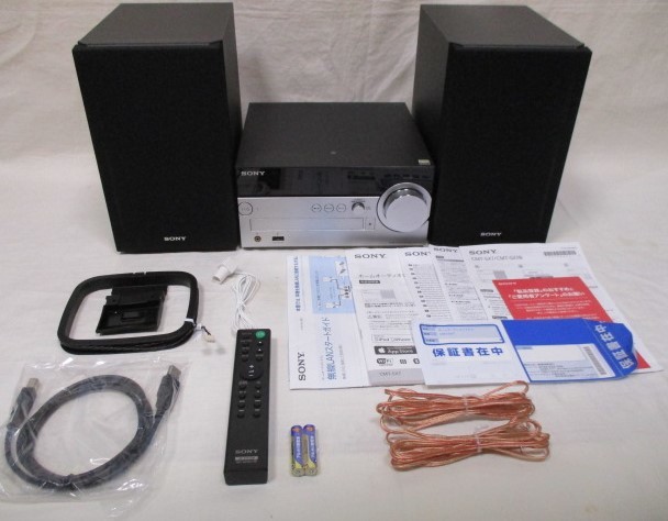 展示品☆CMT-SX7/SONY ソニー/マルチオーディオコンポ/Bluetooth