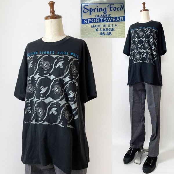ビンテージ 80s The Rolling Stones ローリング ストーンズ スティール