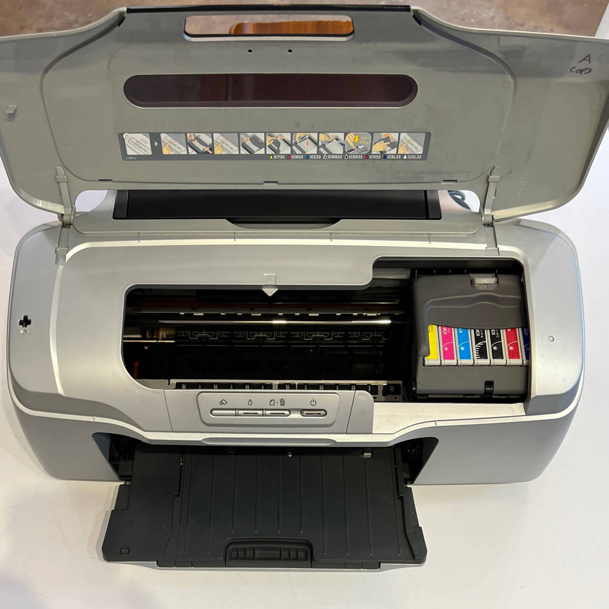 EPSON インクジェットプリンター PX-G930 通電確認 ジャンク