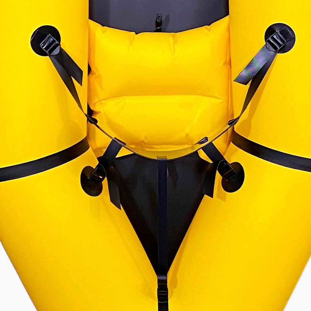 パックラフト Packraft インフレータブルカヤック イエロー 黄色