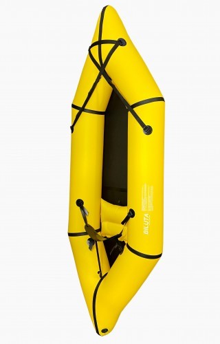 パックラフト Packraft インフレータブルカヤック イエロー 黄色 ゴムボート_画像6