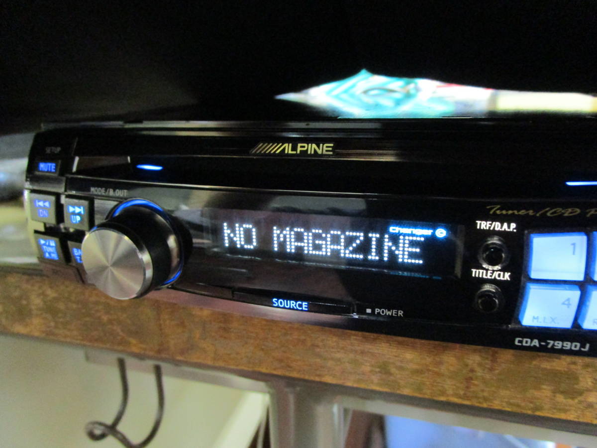 ALPINE アルパイン F#1Status CDプレーヤー CDA-7990J用 有機EL ALPINE アルパイン F#1Status CDプレーヤー CDA-7990J用 有機EL