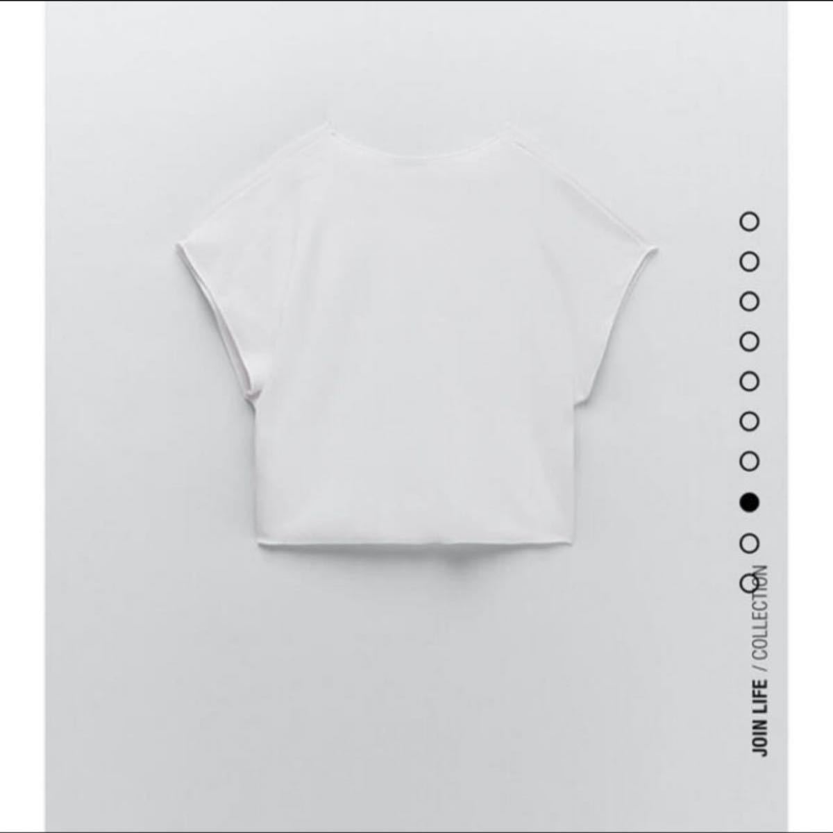 新品未使用　ZARA 白Tシャツ