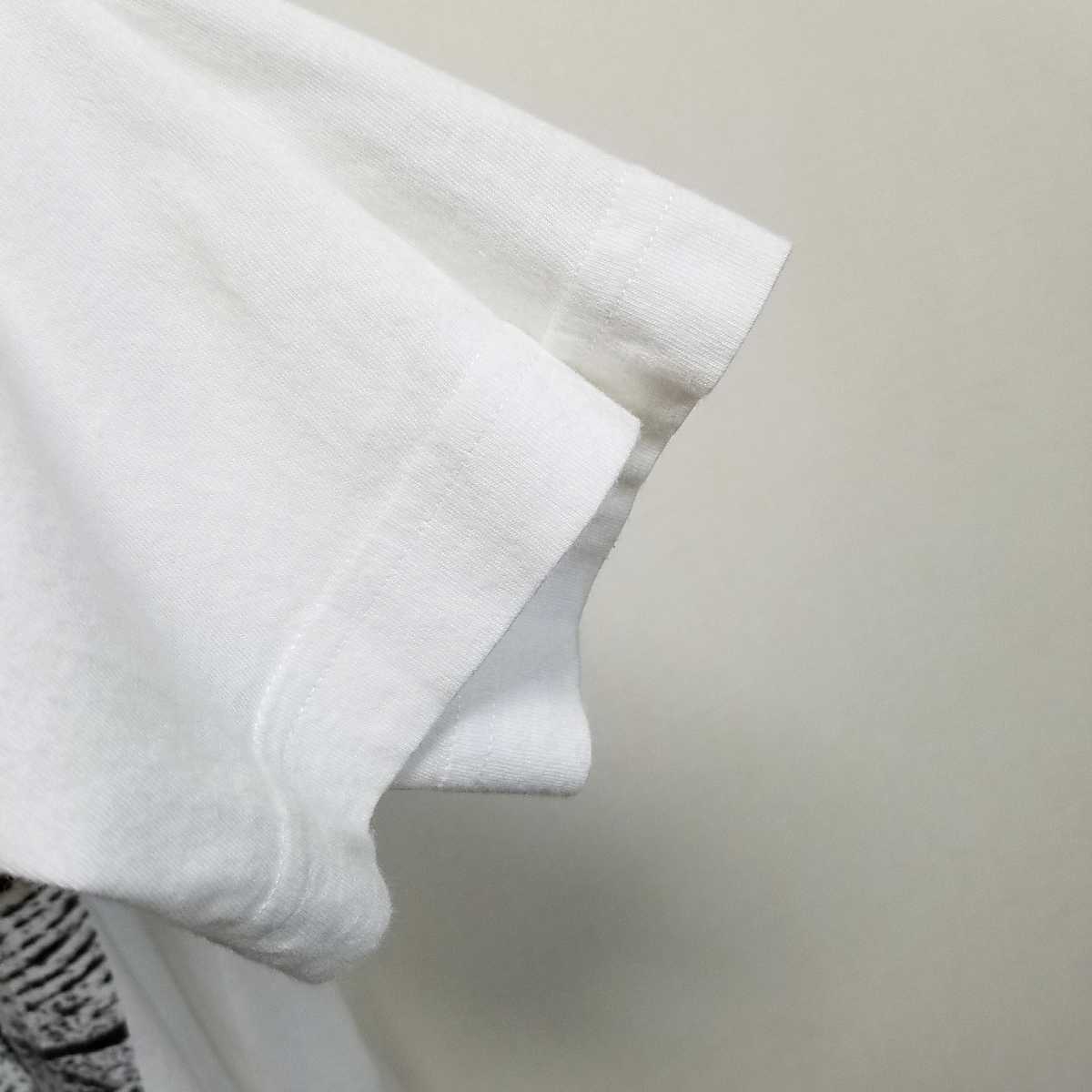 80s 90s 伊製 emporio armani フォトプリント 長袖 Tシャツ メンズL
