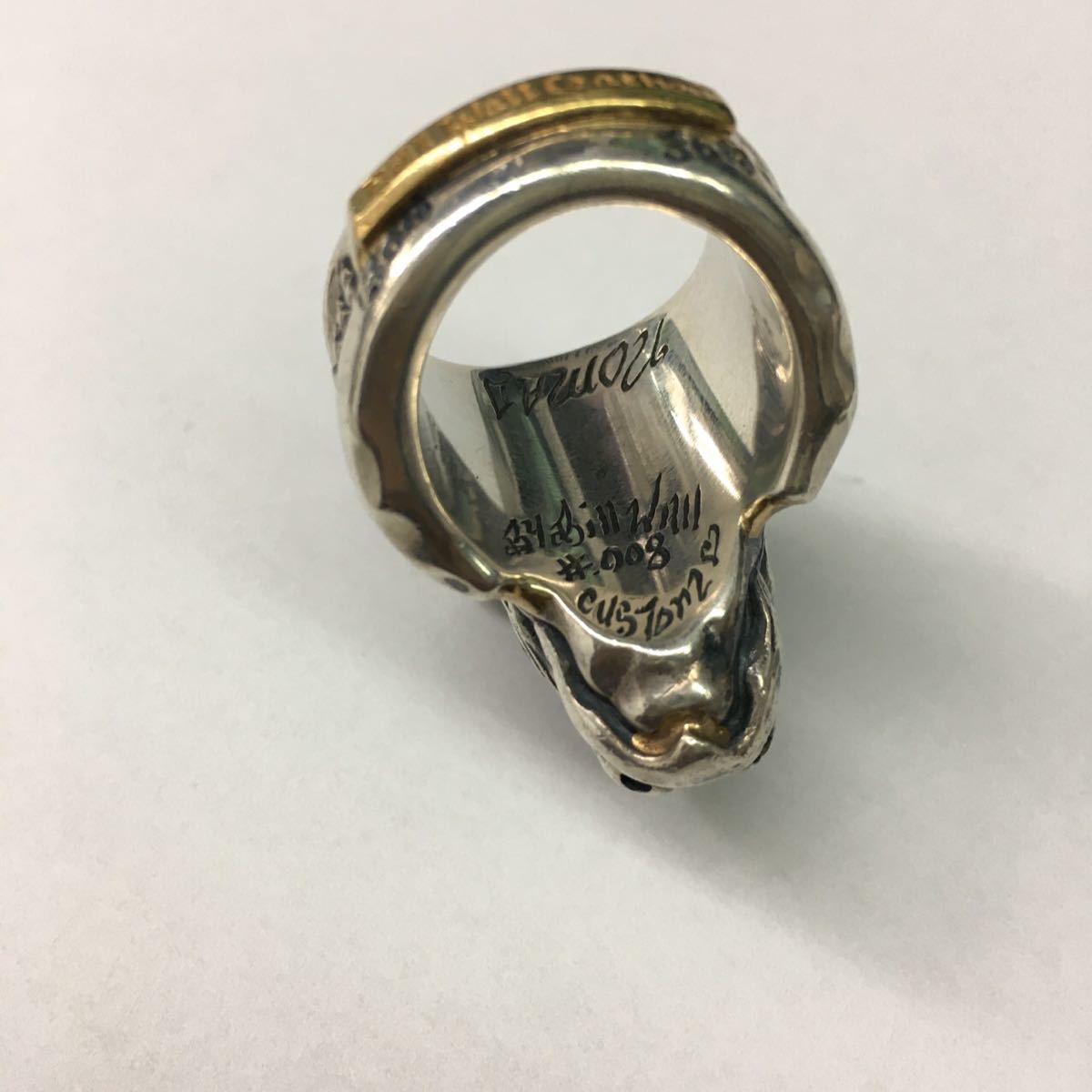 売りショップ ビルウォールレザーBWL 30周年 RHINO RING リノリング