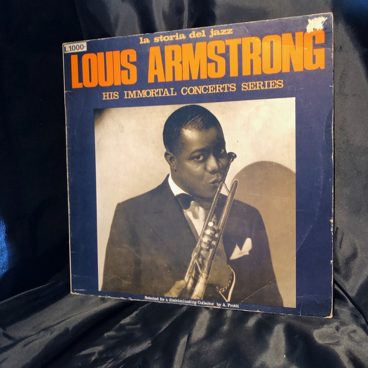 Louis Armstrong / His Immortal Concerts Series LP Joker_画像1
