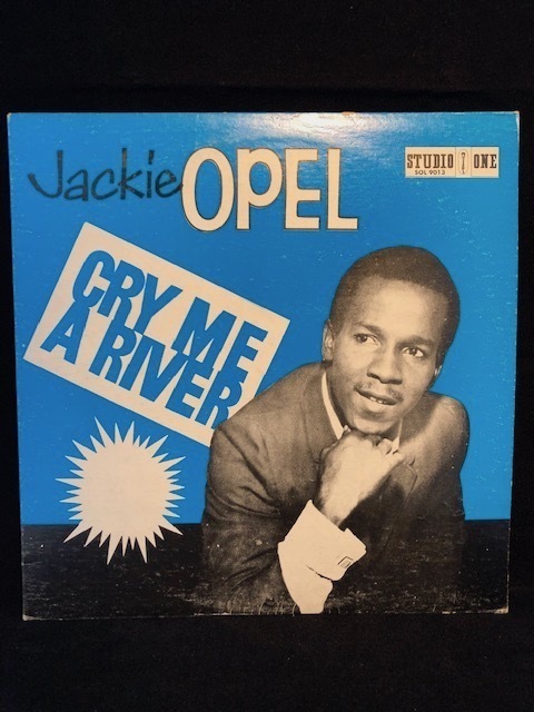 JACKIE OPEL / cry me a river LP Studio One
