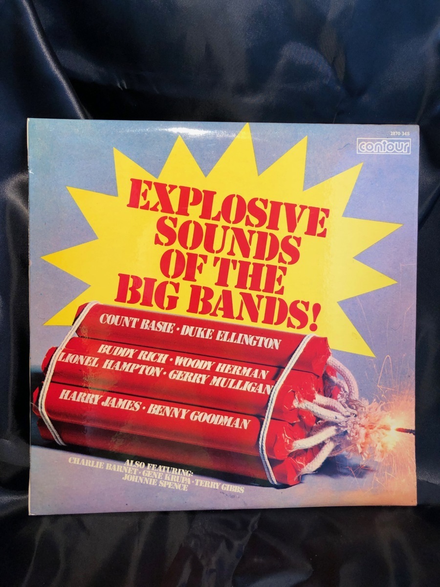 EXPLOSIVE SOUNDS OF THE BIG BANDS LP CONTOUR RECORDS_画像1