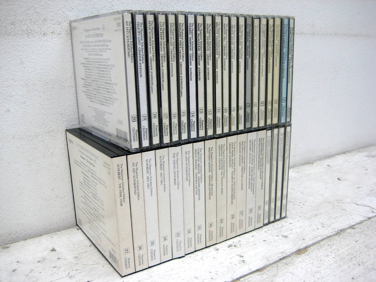 クラシック CD hyperion シューベルト 歌曲全集 全37枚セット