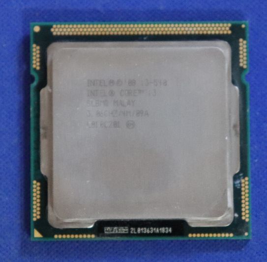 CPU Core i3-540/LGA1156/3.06GHz/2 core *2s red / used / not yet verification junk 