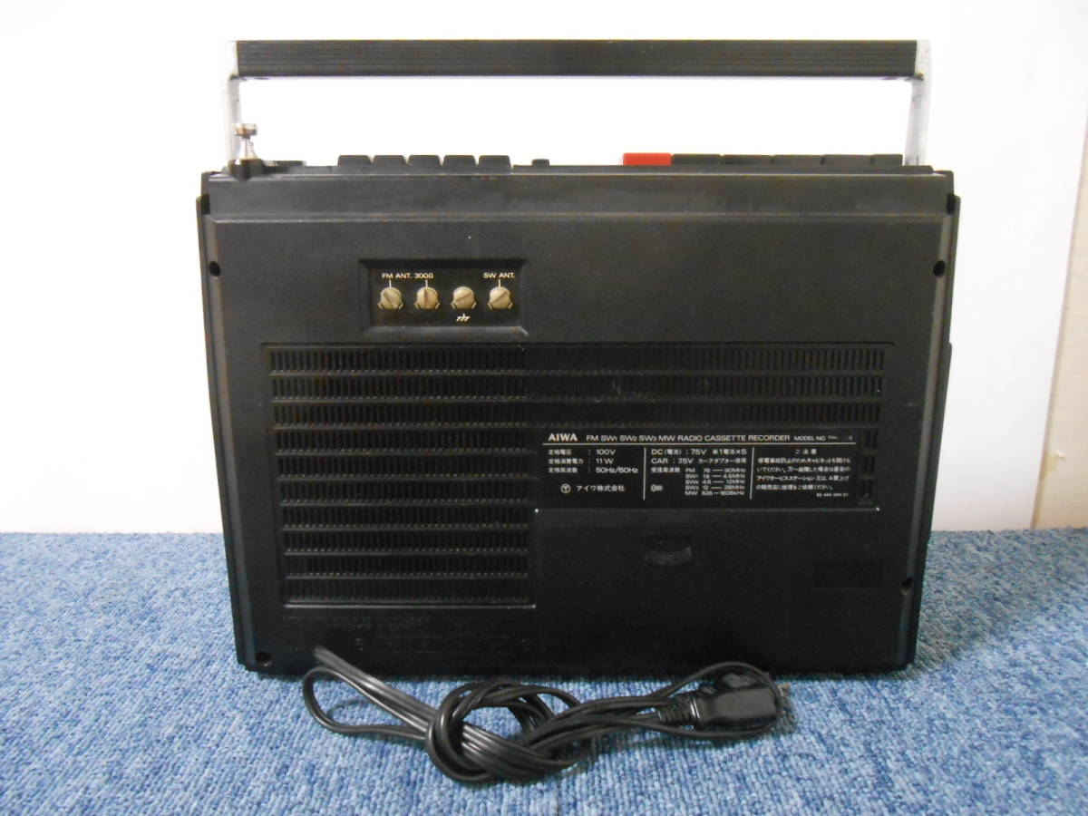 Yahoo!オークション - AIWA BCLラジオ TPR-255 ラジカセ アイワ