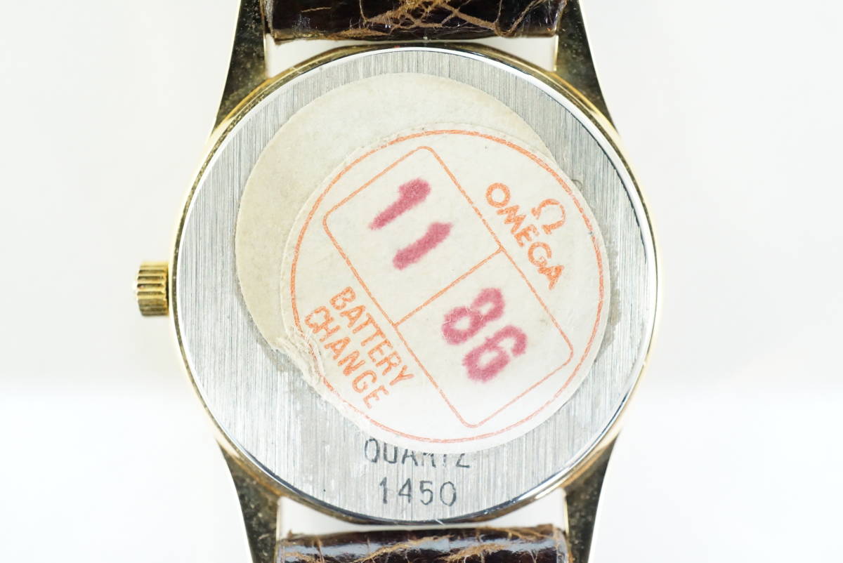 良品♪【B6/20-Y AE36】☆OMEGA/オメガ デビル レディース腕時計 稼働