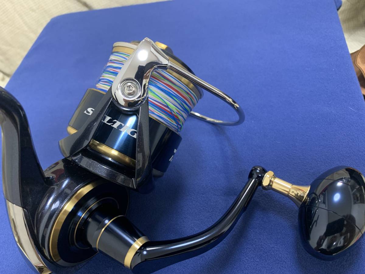 ダイワ 20 ソルティガ 18000-H 極美品 オッズポート8号 約300M付