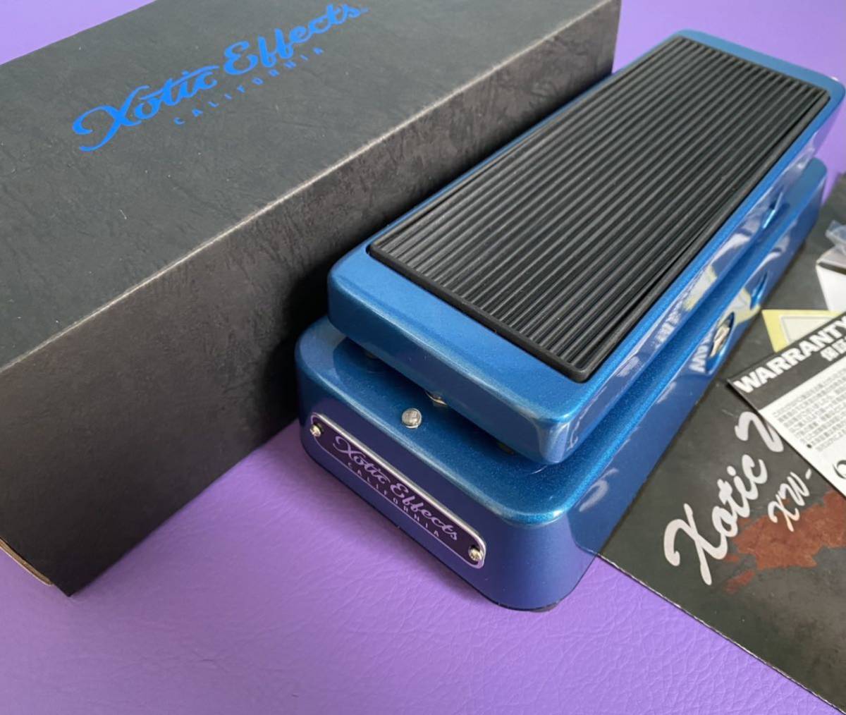 Xotic Wah XW-1 LPB LIMITED 限定モデル Lake Placid Blue ワウペダル エキゾチック クライベイビー ワウ  ブルー