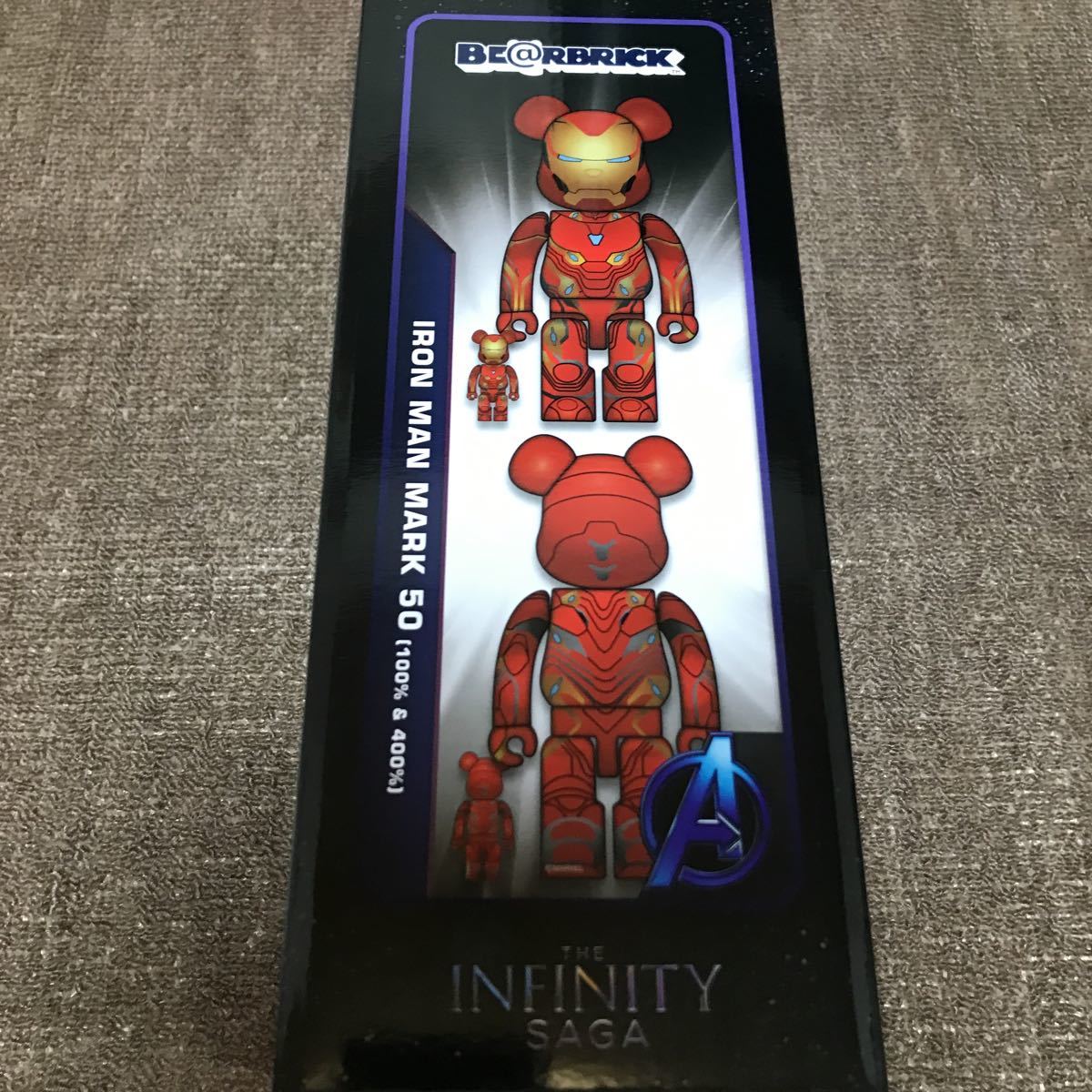 新品未開封 MEDICOM TOY EXHIBITION '22 開催記念商品 BE@RBRICK IRON