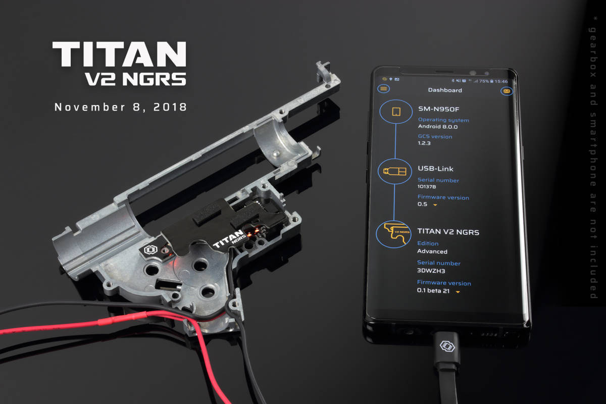 □GATE TITAN NGRS 次世代電動ガンver2 後方配線 advance 希望者には