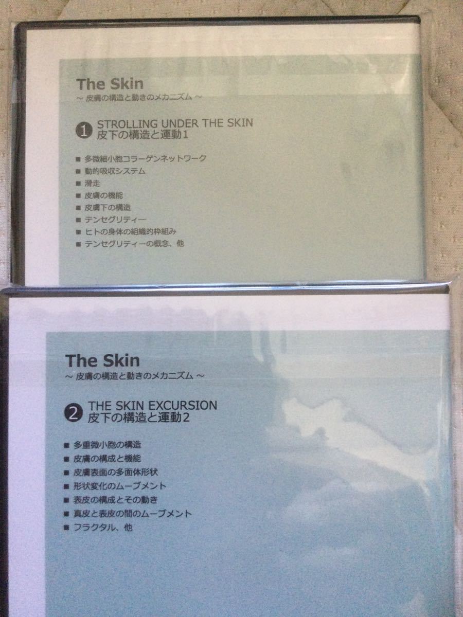 [DVD все 2 шт комплект ]The Skin~ кожа. структура . движение. механизм ~ * Japan lime физика терапевтические целый body Кайро дыра Tommy to дождь 