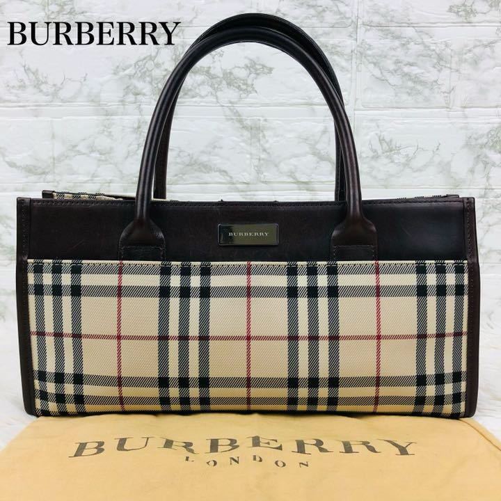 極美品・人気】BURBERRY バーバリー ハンドバッグ トートバッグ ミニ