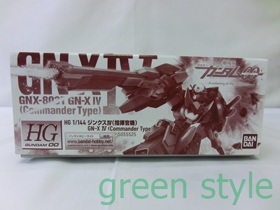 新品未組立　HG 1/144　劇場版 ガンダム00　ジンクスⅣ 4 指揮官機　GN-XⅣ　ガンプラ　プラモデル　バンダイ_画像2