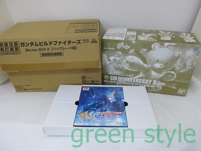 ガンダムビルドファイターズ　Blu-ray BOX 2「ハイグレード版」初回限定生産商品　バンダイ　未使用・未組立品　_画像1