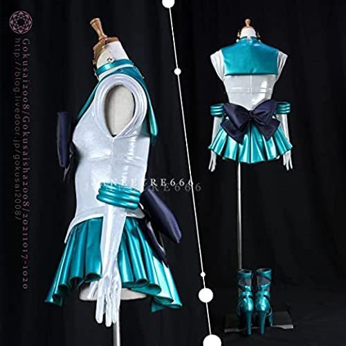  Прекрасная воительница Сейлор Мун Crystal / sailor Neptune костюмы способ ( парик обувь продается отдельно )