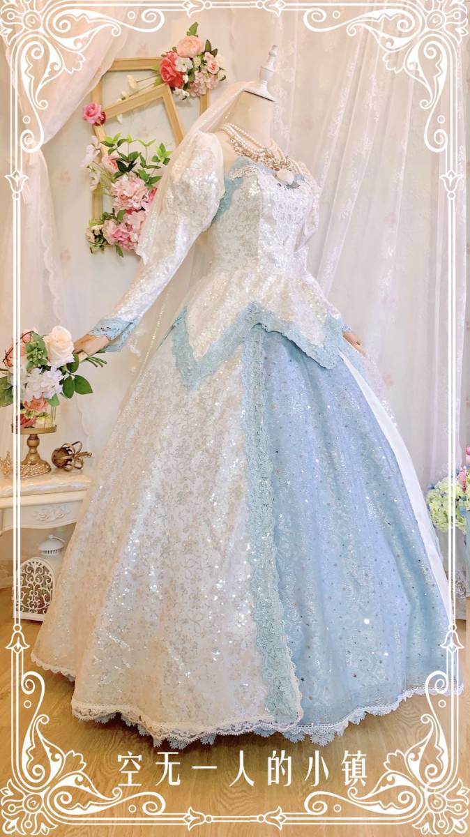 マーメイド 120 ドレス アリエル風 人魚姫 プリンセス ハロウィン キッズ