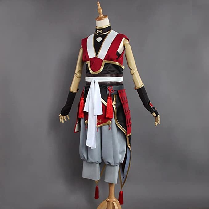  実物撮刀剣乱舞-ONLINE- 和泉守兼定 戦闘服 コスプレ衣装 風(ウィッグ 靴別売り)_画像6